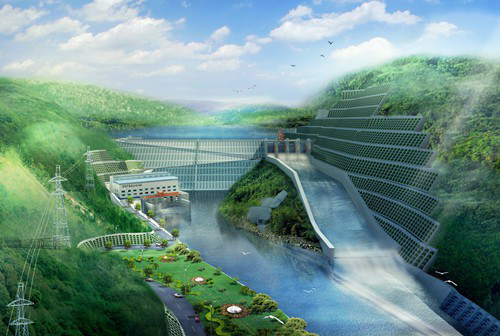 富拉尔基老挝南塔河1号水电站项目